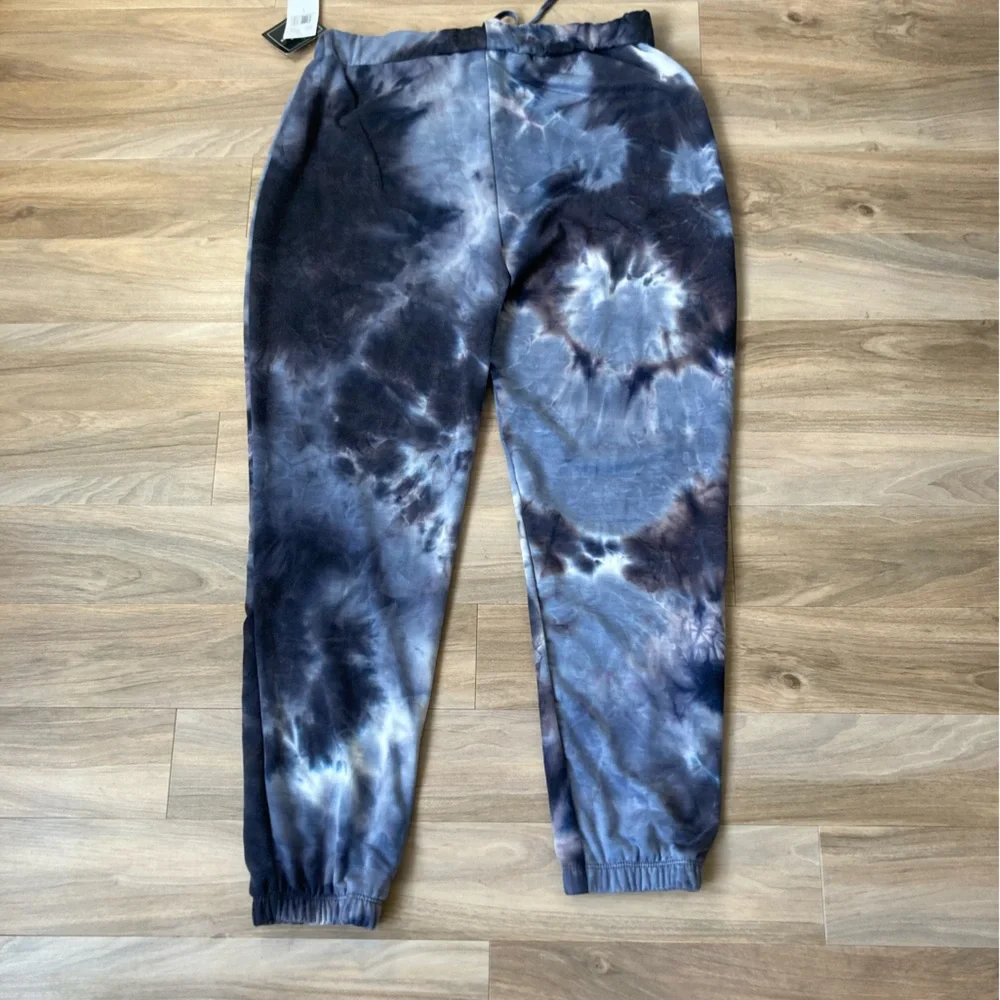Lexington Avenue Tie Dye print jogger pull on pant Size L - Picture 2 of 10